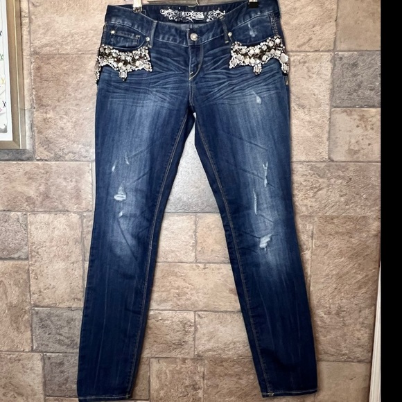 Embellished Jeans
